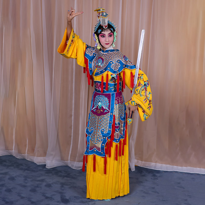 平度霸王别姬虞姬服 软绉别姬服