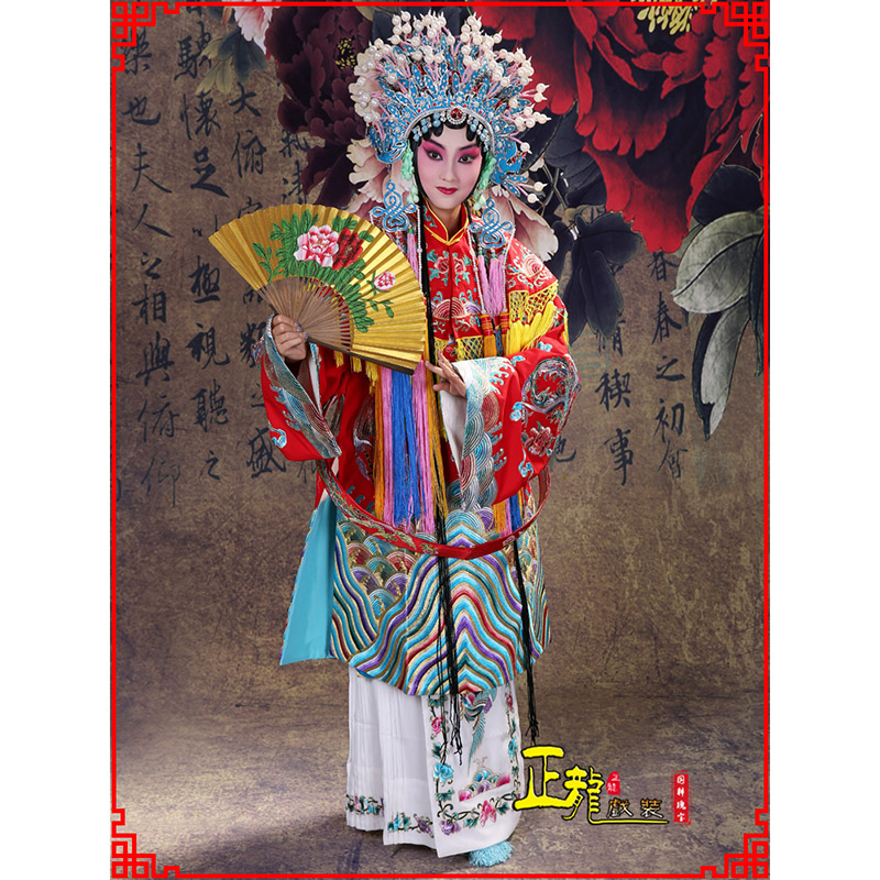 平度凤袍杨贵妃贵妃醉酒 软绉团凤女蟒