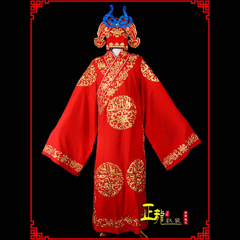 平度武生服装软绉全金武生衣