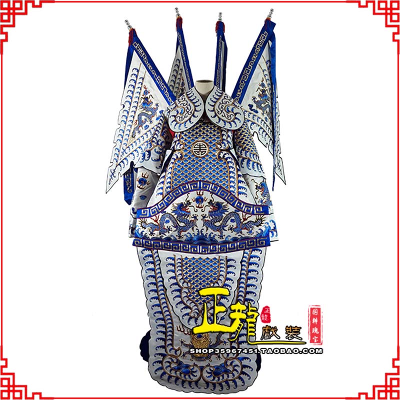 平度武生武将大靠祥龙勾金